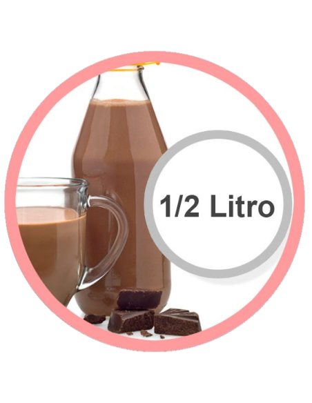 Medio litro de chocolate