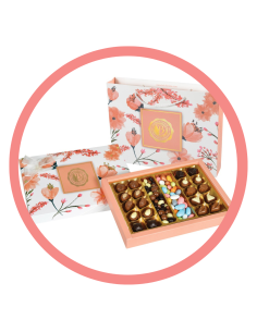 BOMBONES ESTUCHE FLORAL