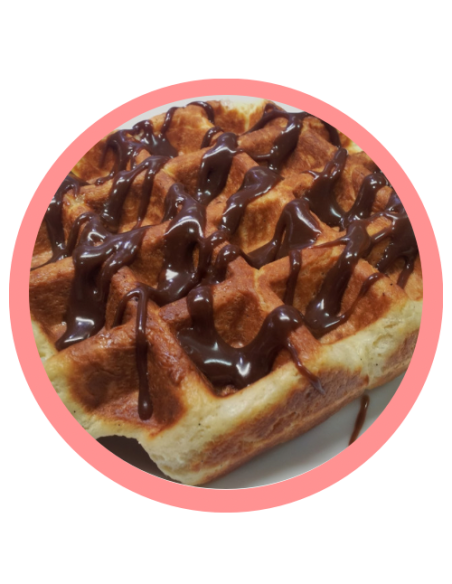 Gofres con Chocolate