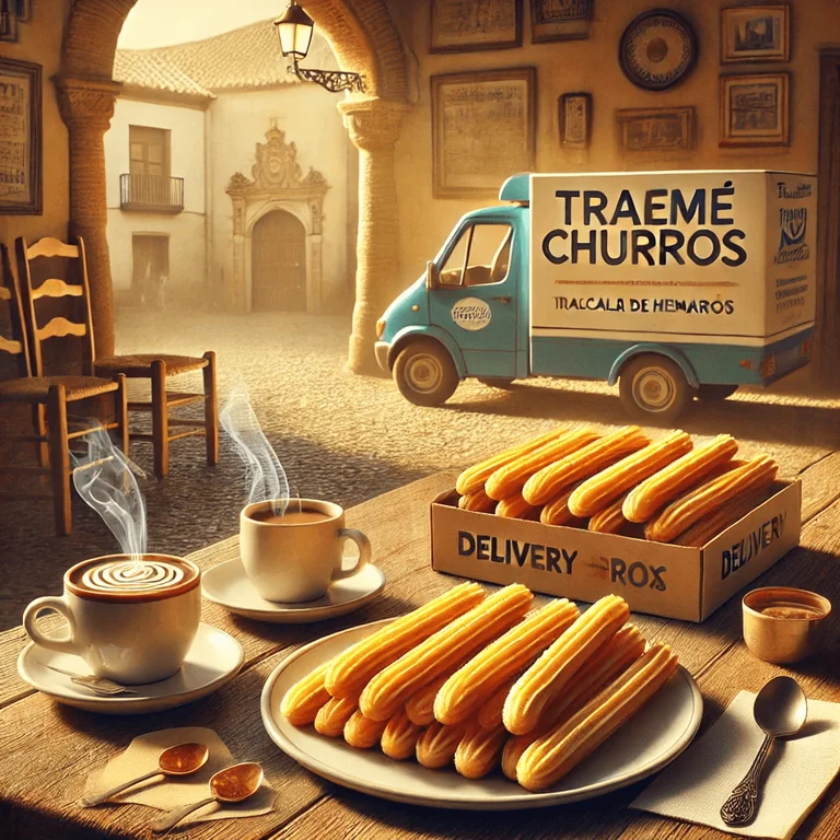 Churros a domicilio en Alcalá de Henares