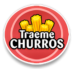Logo minimalista para Rivas-Vaciamadrid con elementos de churros y porras en colores corporativos.